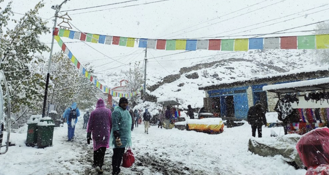 हिमपातसँगै वर्षा हुने चिसो अत्यधिक बढ्ने